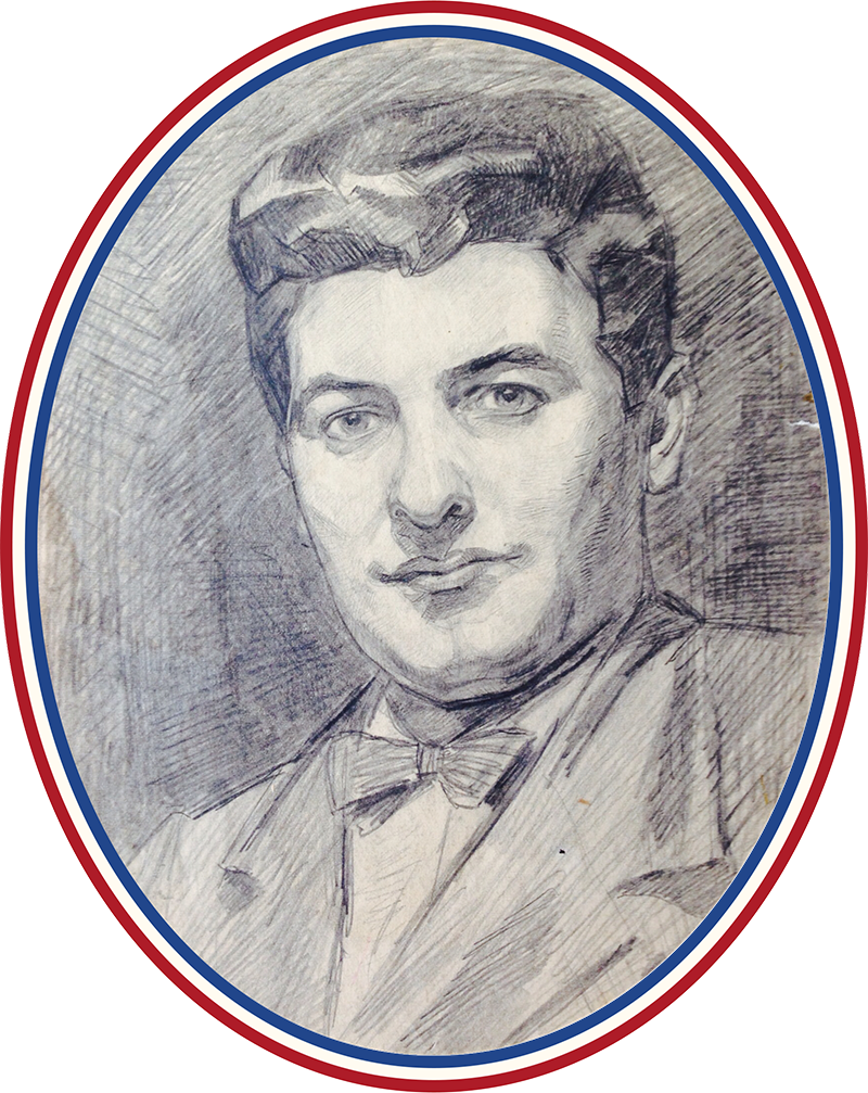 Portret van Gerrit Rotman